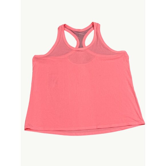 Athletic Works Mystic Coral  Racerback Tank Top Size XXX Large - Picture 5 of 6
